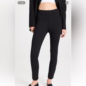 NWT Spanx The Perfect Pant Ankle Back Seam Skinny In Black Sz XS-Petite